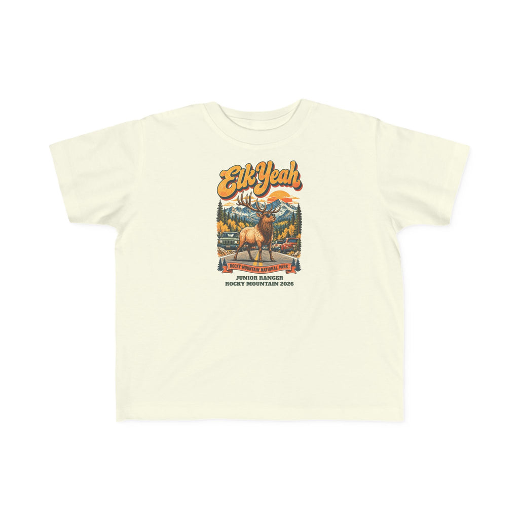 Custom Toddler Rocky Mountain National Park Elk Yeah Shirt