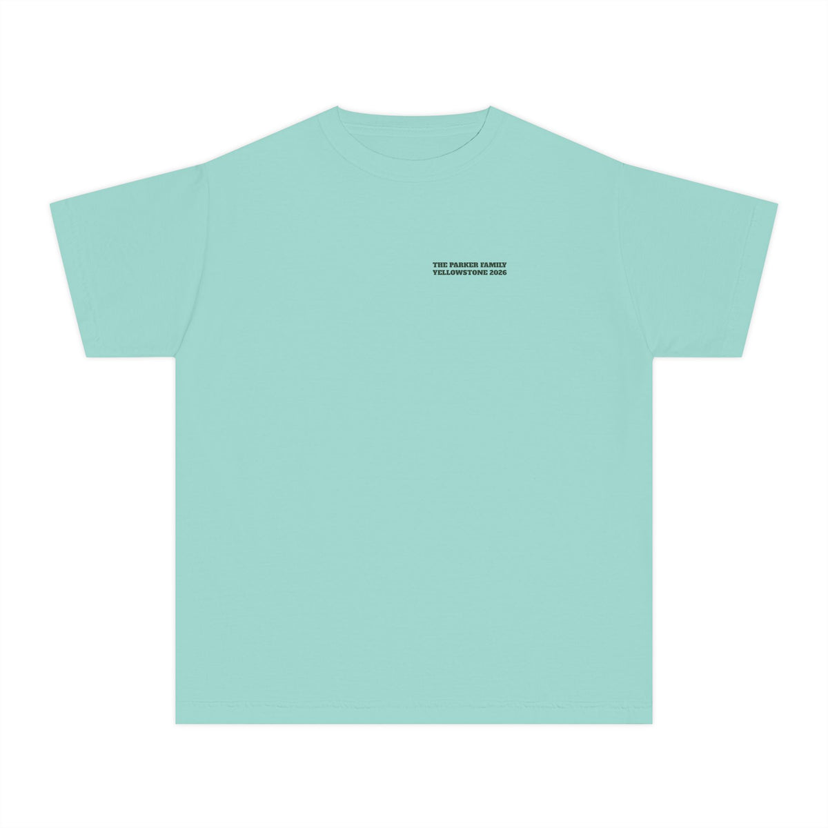 Custom Kids Yellowstone Scavenger Hunt Tee
