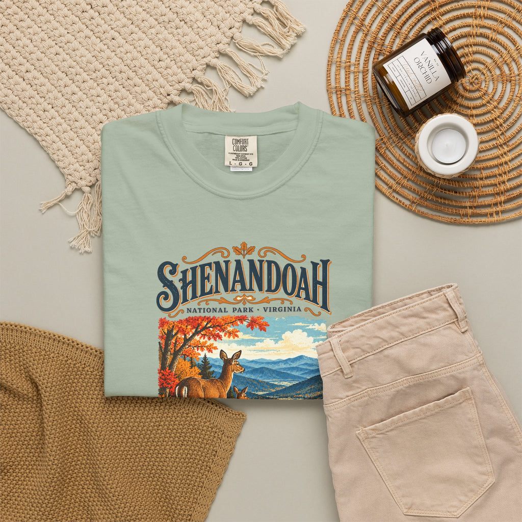 Custom Shenandoah National Park Vintage Deer Shirt