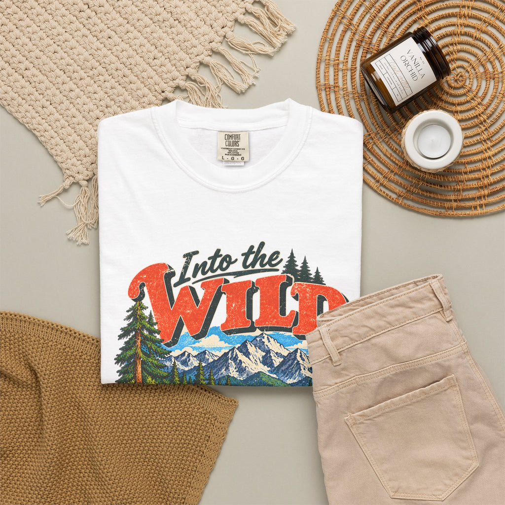 Custom Into the Wild Family Hiking Shirt