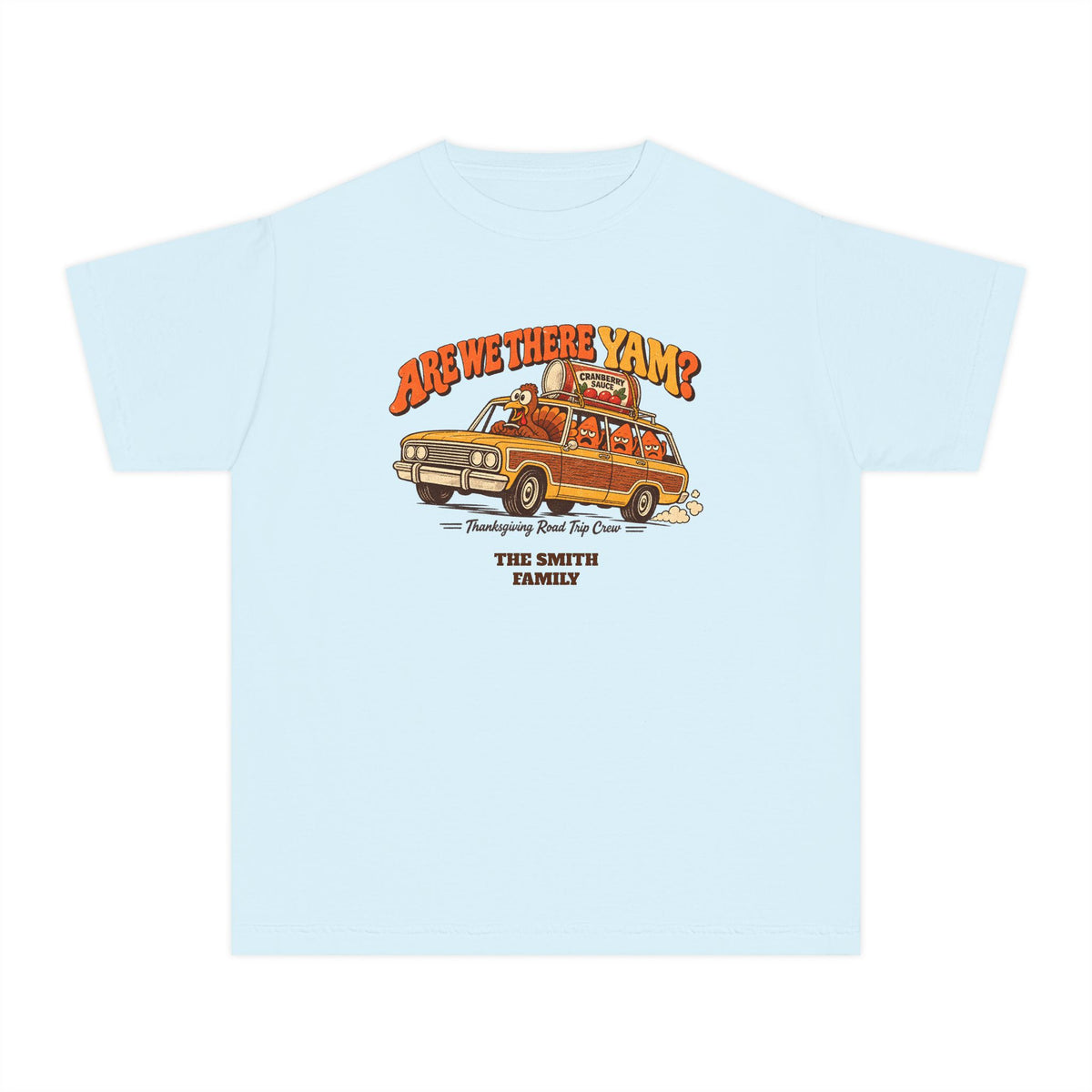Custom Kids Are We There Yam Thanksgiving Shirt