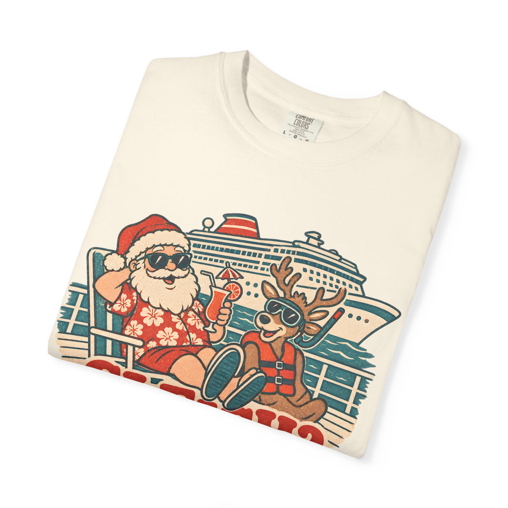 Custom Sleigh We Took a Ship Family Christmas Cruise Shirt