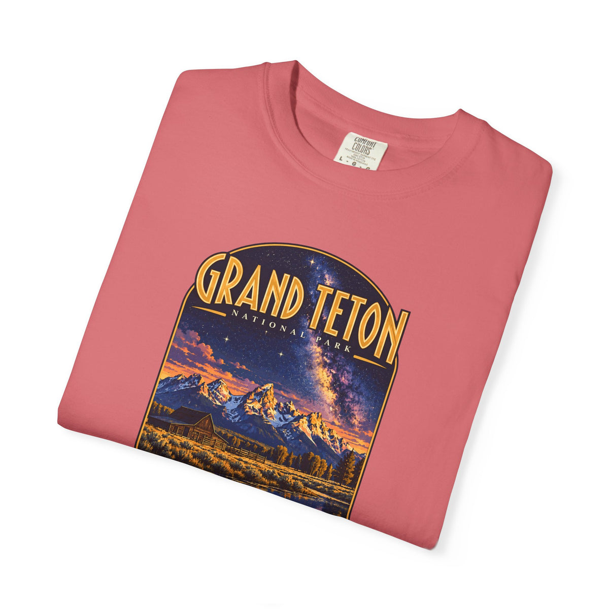 Custom Grand Teton National Park Night Sky Shirt