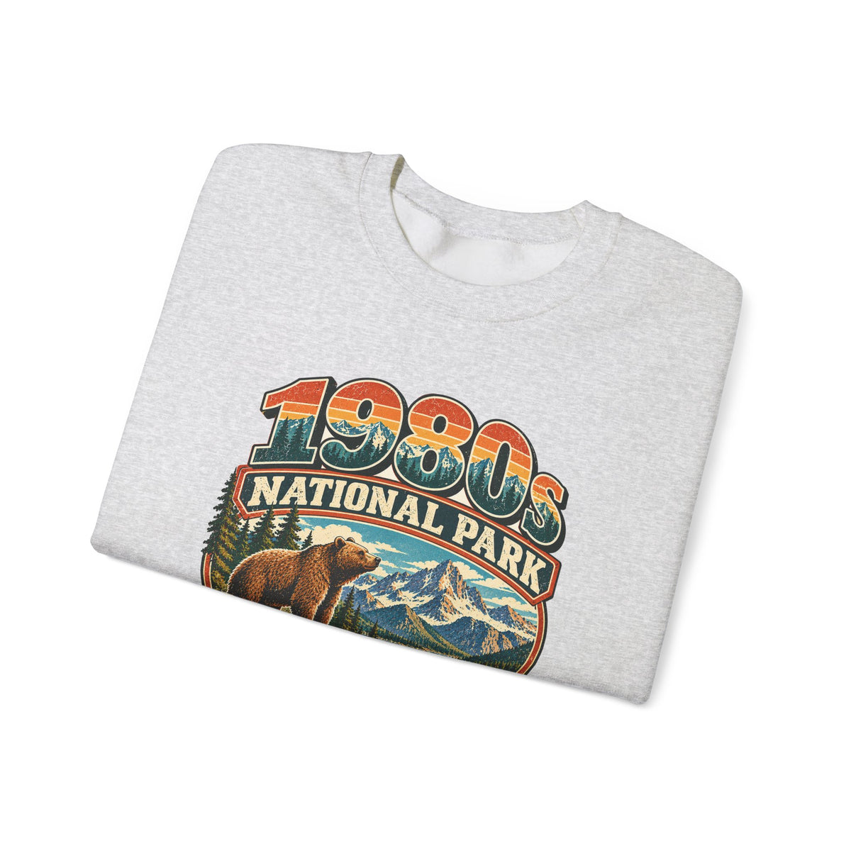 Custom 1980s National Park Family Trip Sweatshirt
