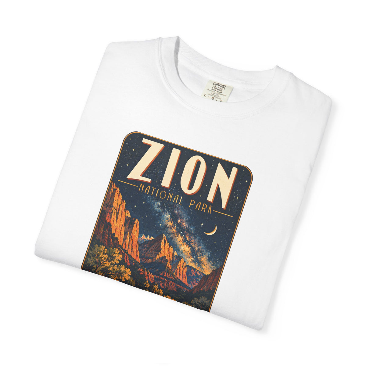 Custom Zion National Park Night Sky Shirt