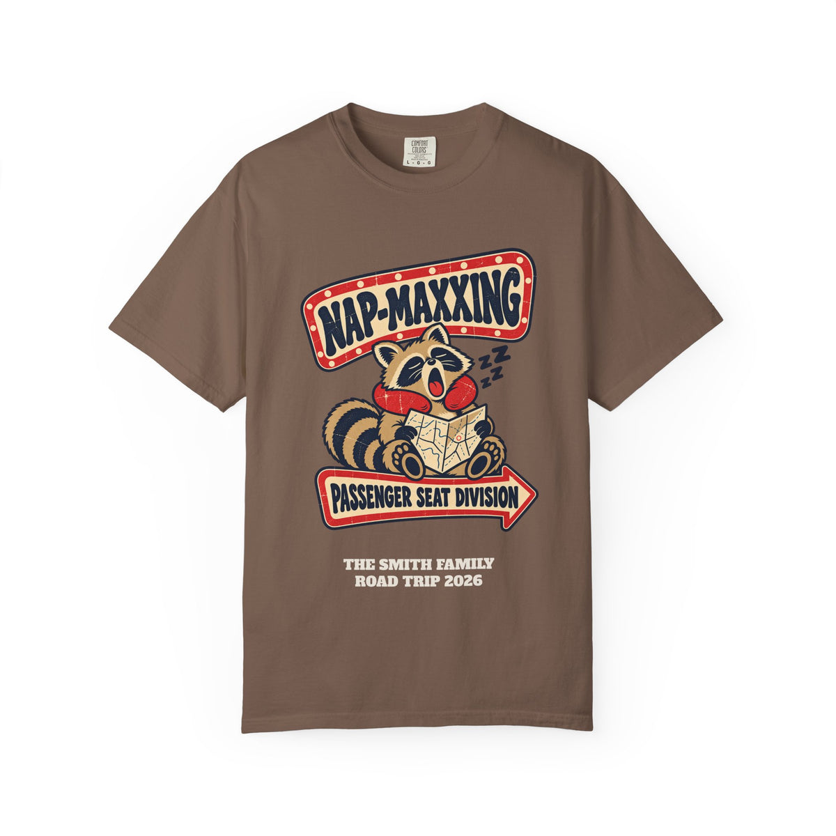 Custom Nap-Maxxing Road Trip Shirt
