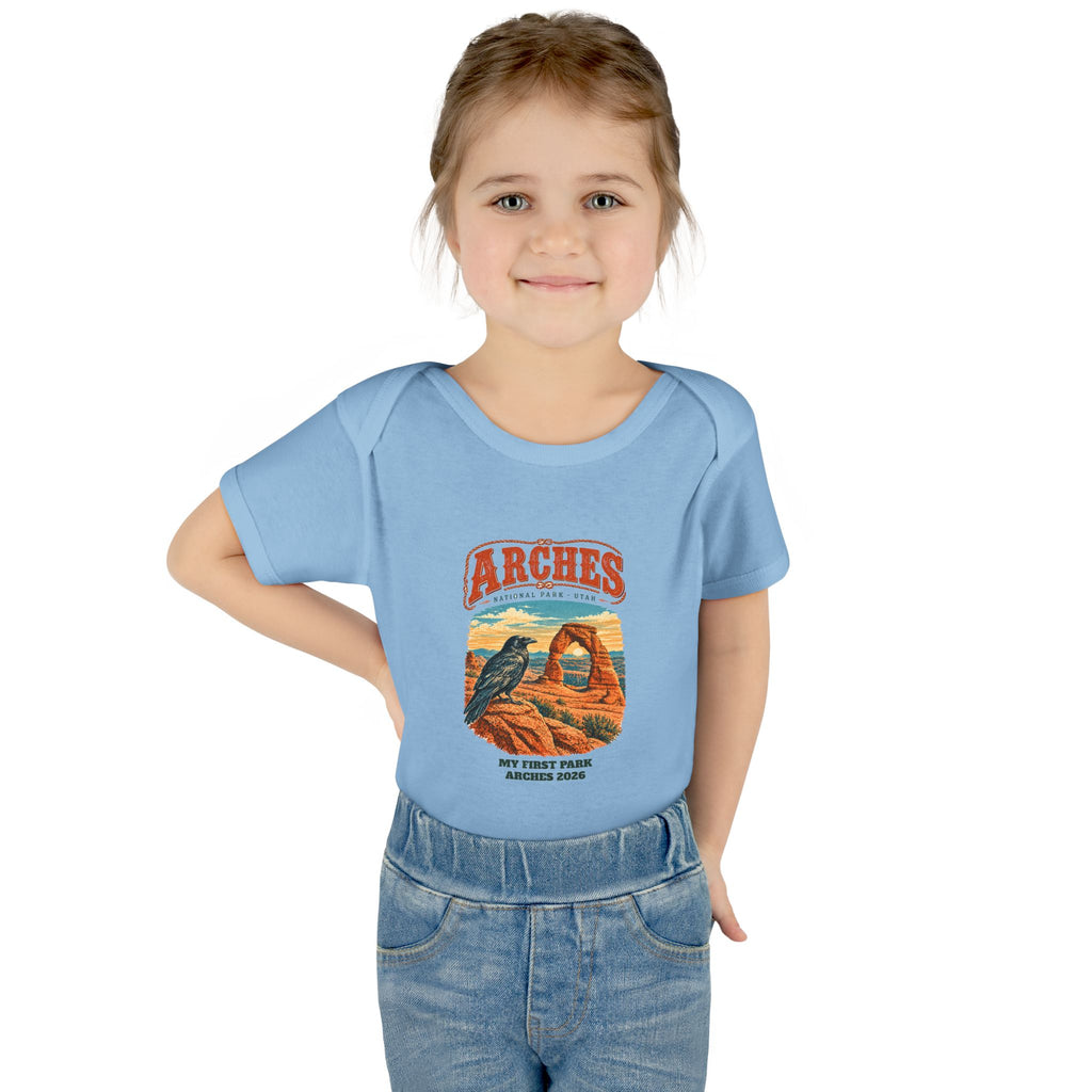Custom Baby Arches National Park Delicate Arch Onesie