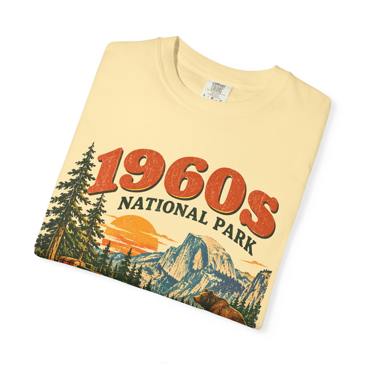 Custom 1960s National Park Family Trip Shirt