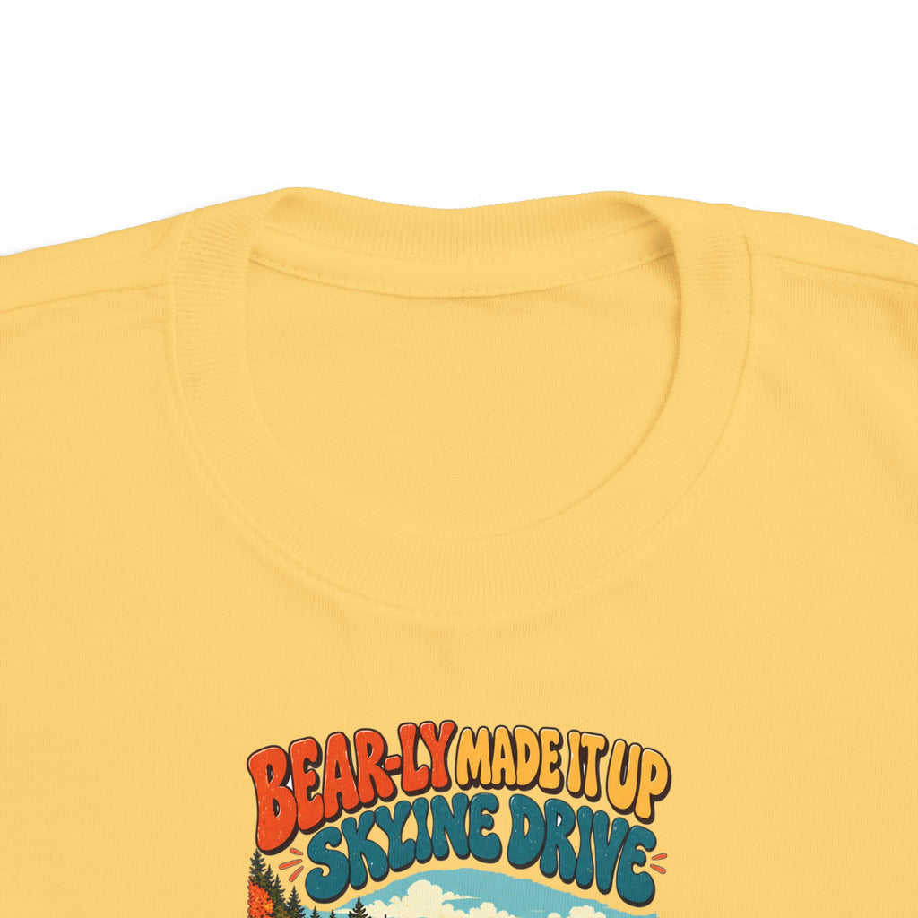 Custom Toddler Shenandoah National Park Funny Bear Skyline Drive Shirt