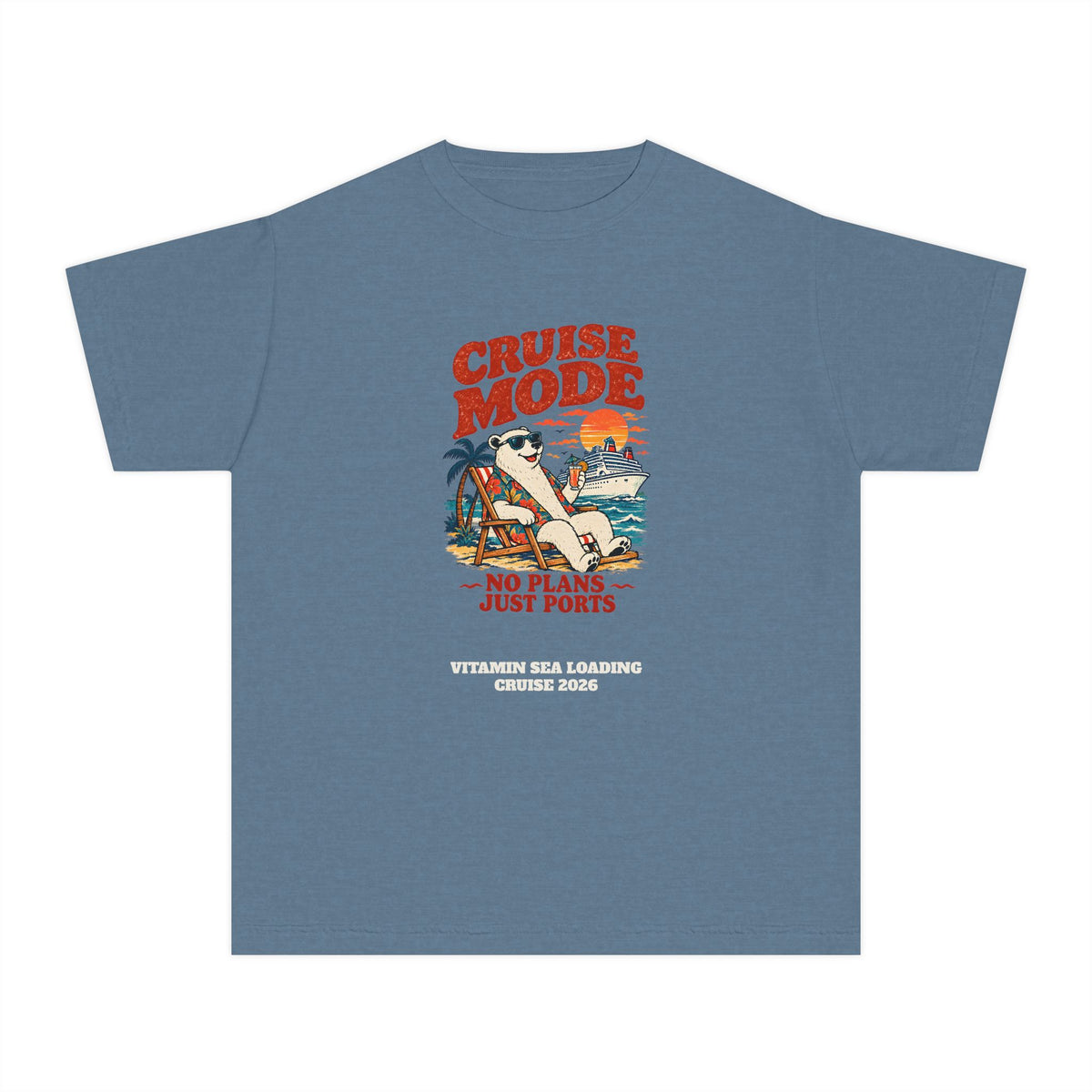Custom Kids Cruise Mode Family Cruise Shirt