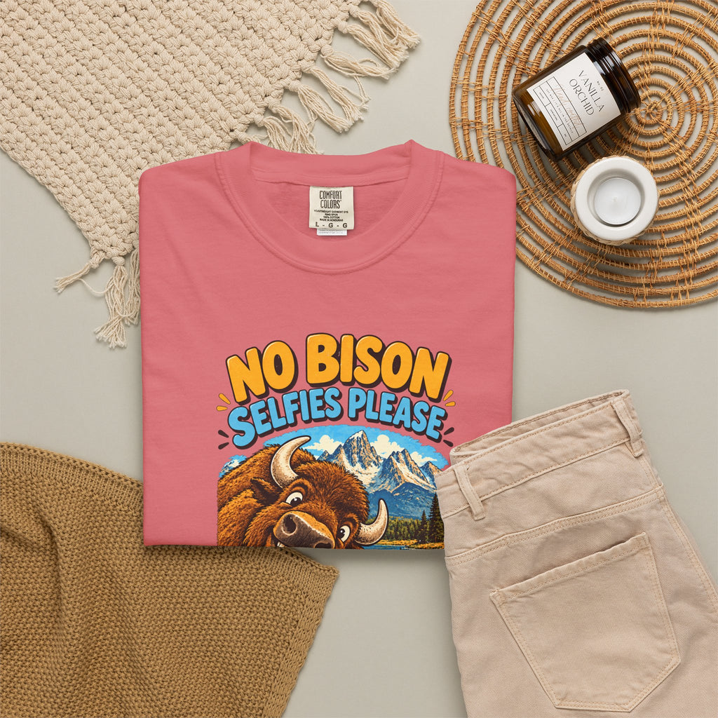 Custom Grand Teton National Park Funny Bison Shirt