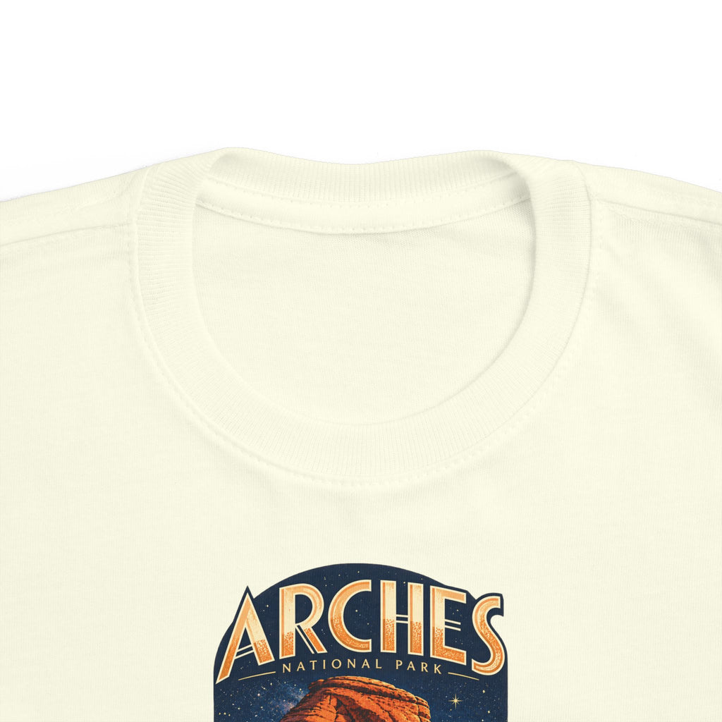 Custom Toddler Arches National Park Night Sky Shirt