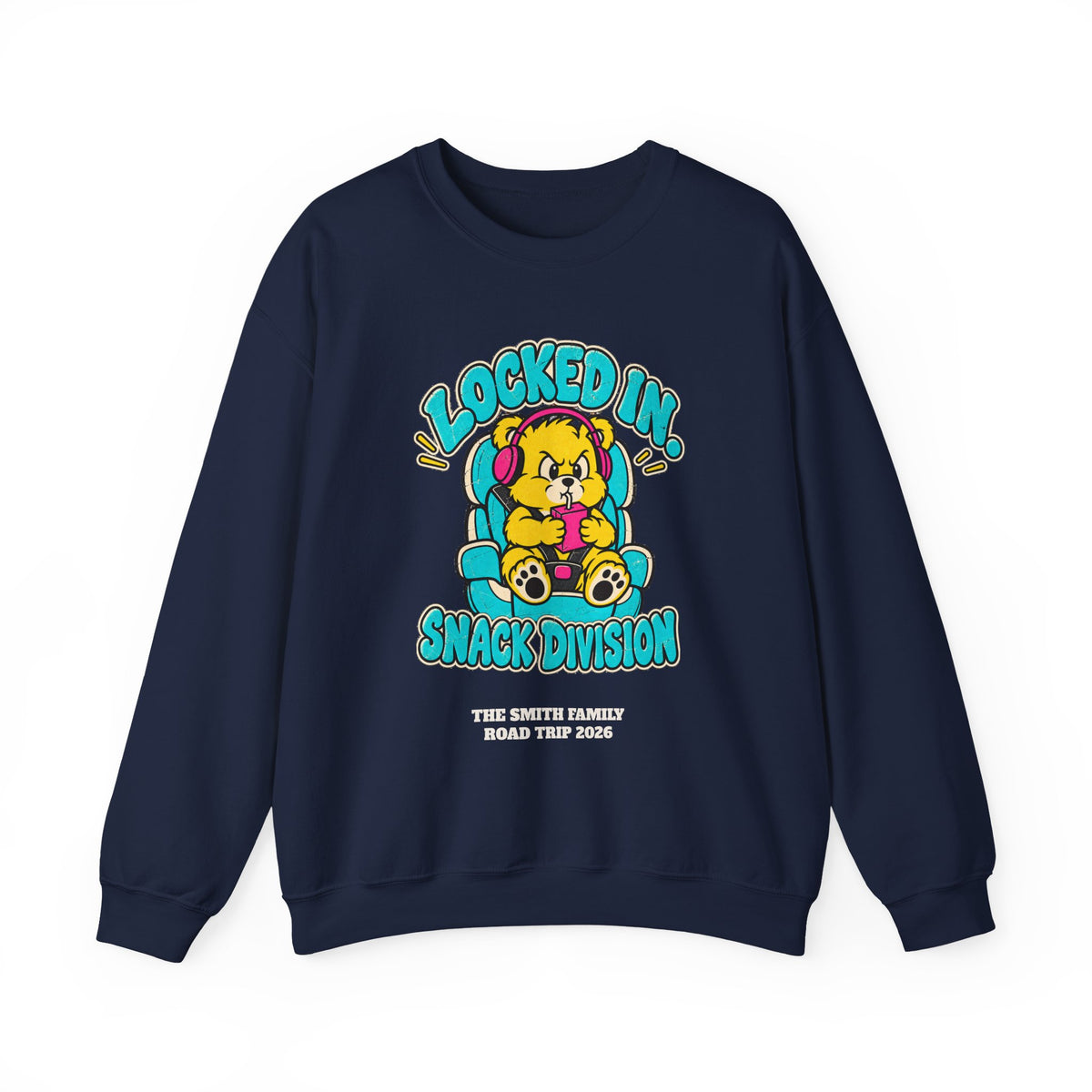Custom Snack Division Road Trip Sweatshirt