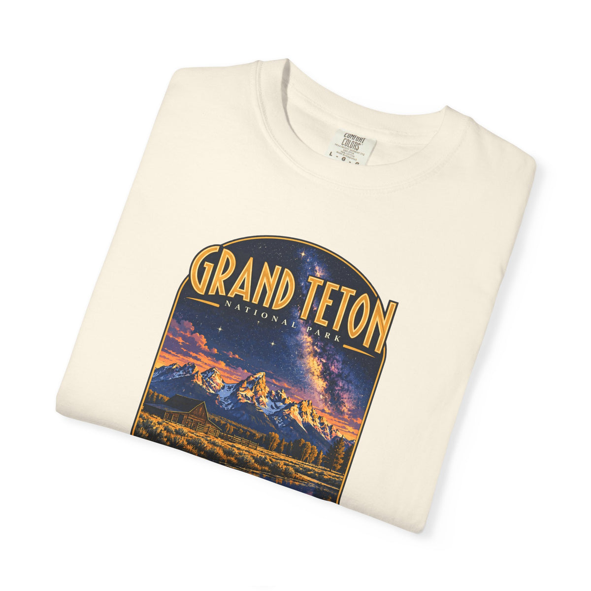 Custom Grand Teton National Park Night Sky Shirt