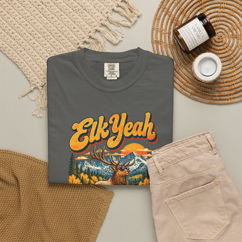 Custom Rocky Mountain National Park Elk Yeah Shirt