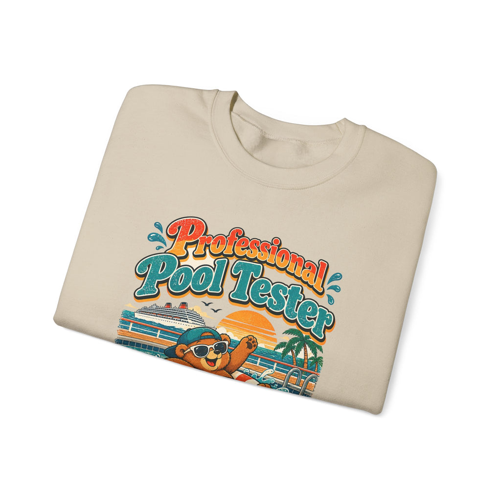 Custom Pool Tester Family Cruise Sweatshirt