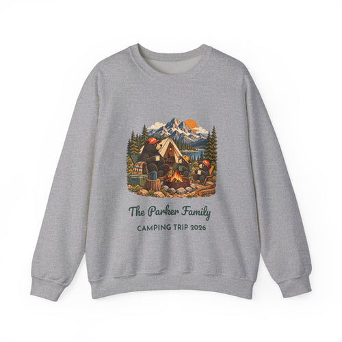 Custom Bear Campfire Sweatshirt