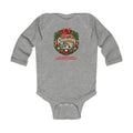 Custom Baby Merry Cruisemas Wreath Christmas Cruise Long Sleeve Onesie
