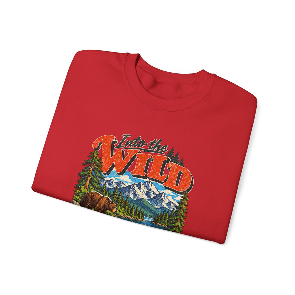 Custom Into the Wild Family Hiking Sweatshirt