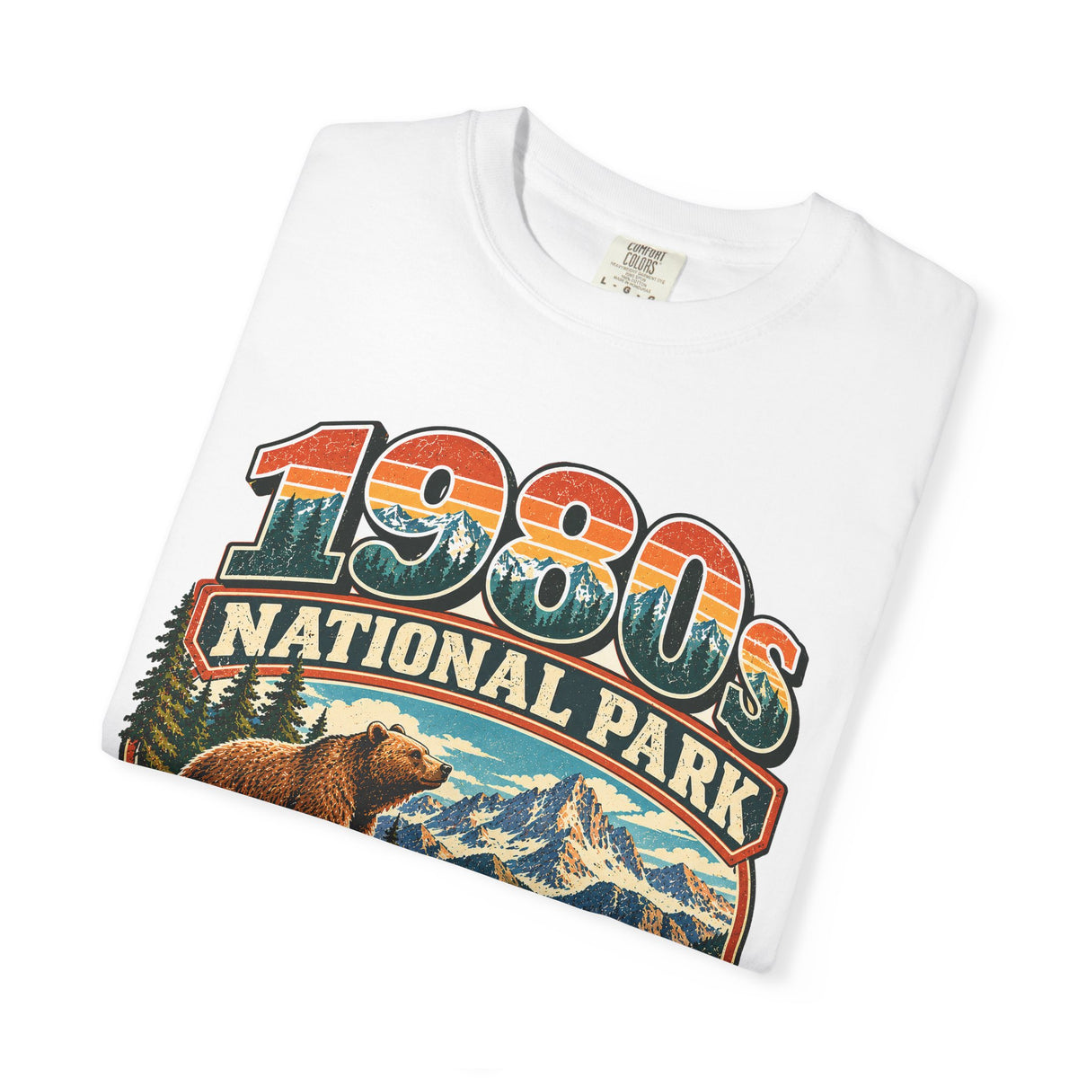 Custom 1980s National Park Family Trip Shirt