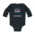 Custom Baby Salty Crew Beach Christmas Long Sleeve Onesie