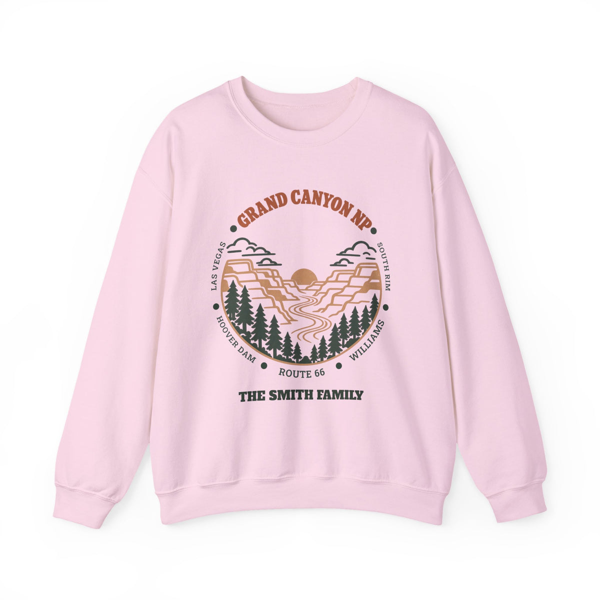 Custom Grand Canyon Road Trip Sweatshirt