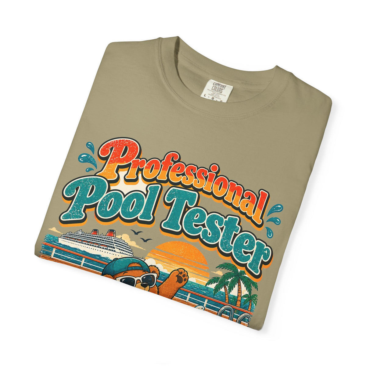 Custom Pool Tester Family Cruise Shirt