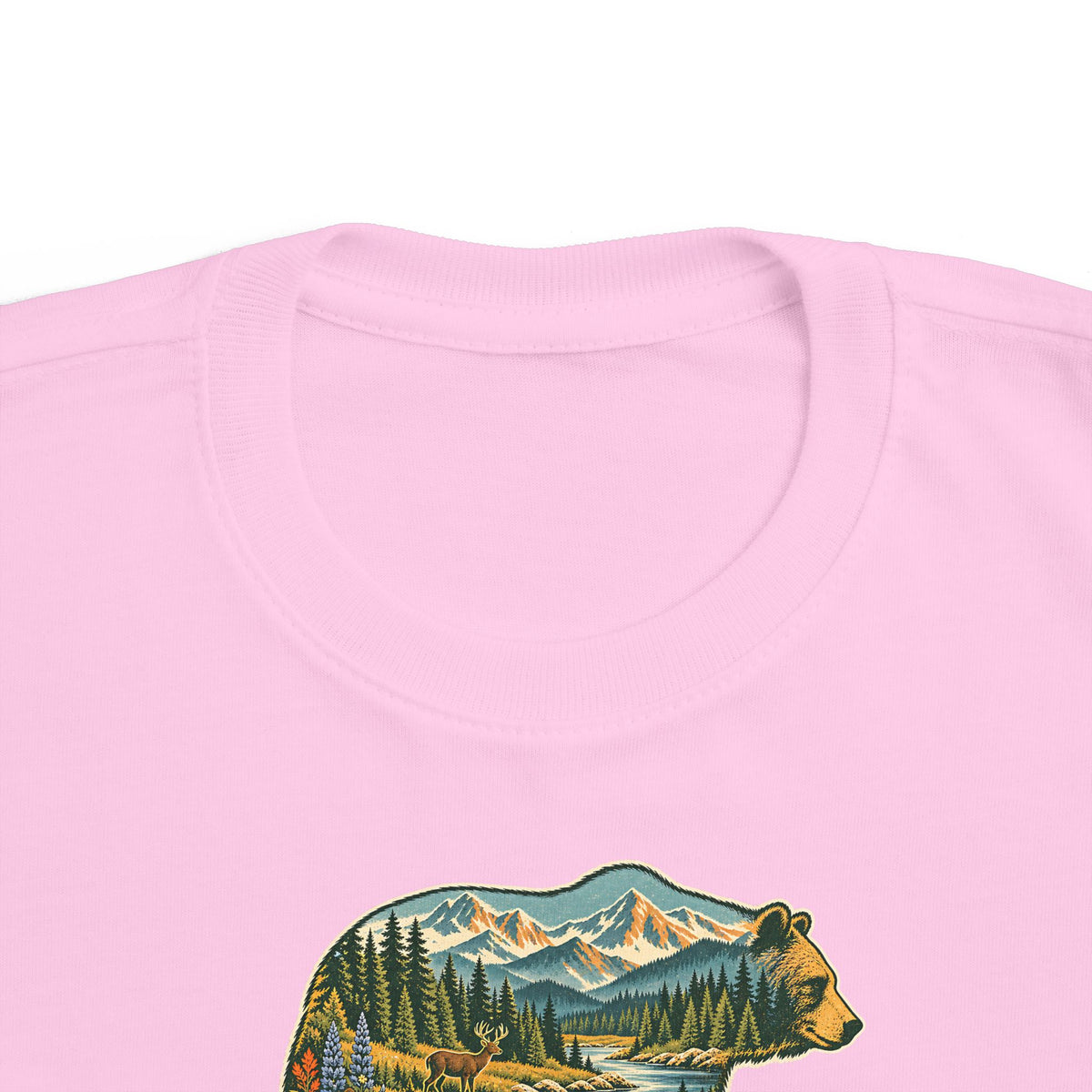 Custom Toddler National Park Bear Tee