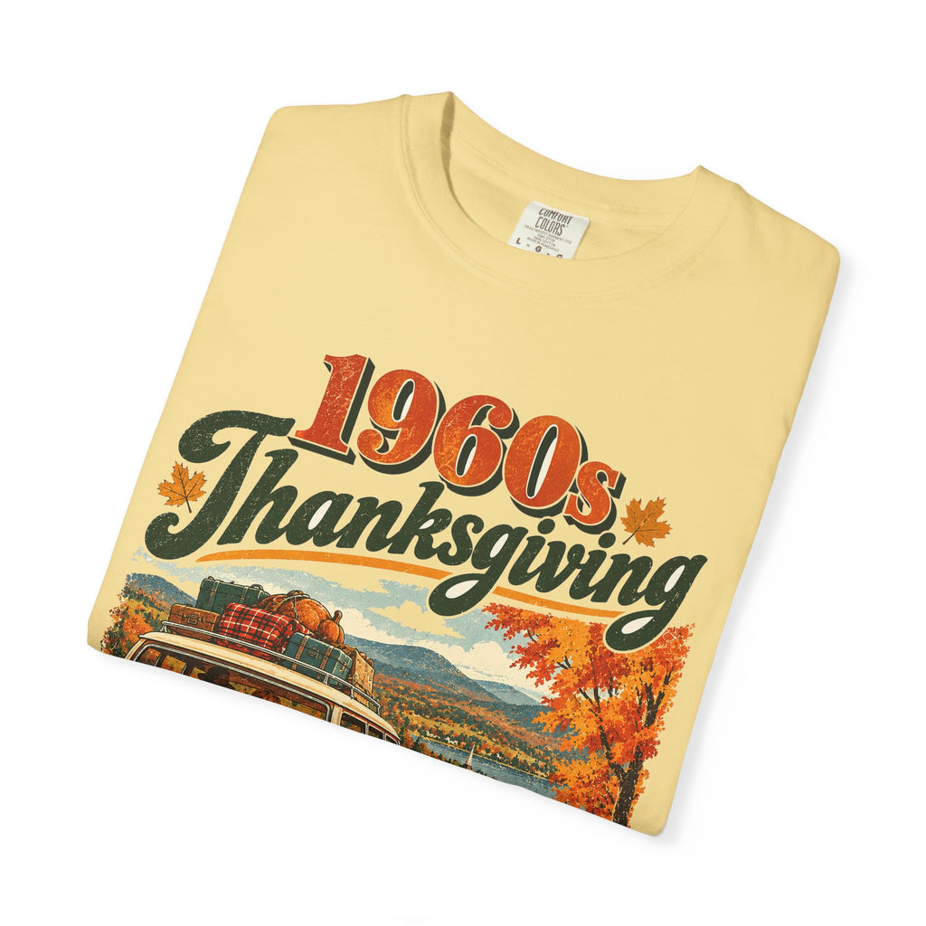 Custom 1960s Thanksgiving Family Road Trip Shirt