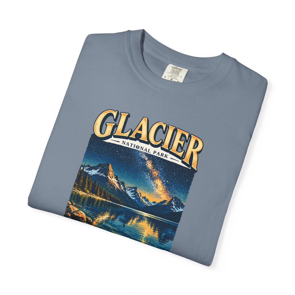 Custom Glacier National Park Night Sky Shirt