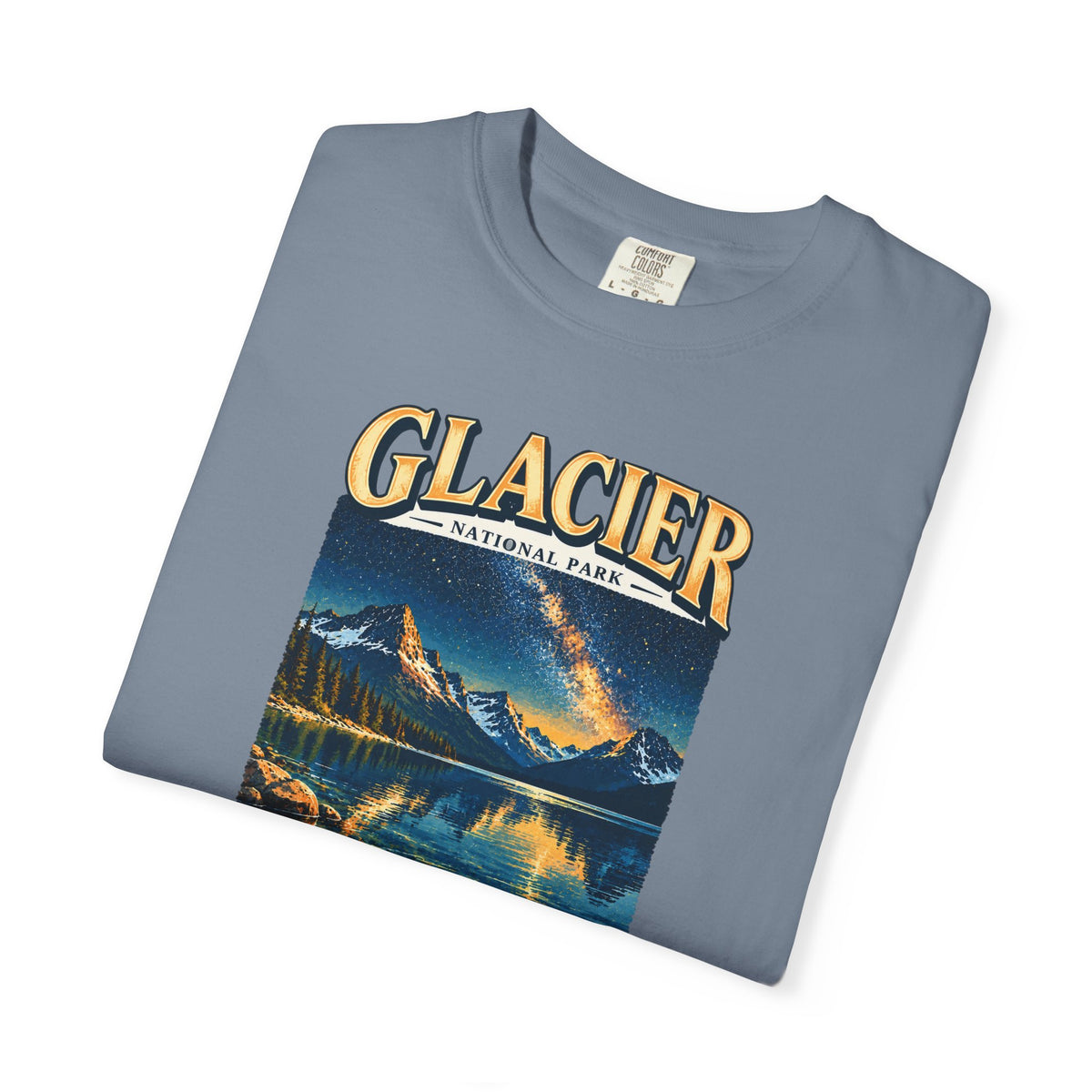 Custom Glacier National Park Night Sky Shirt