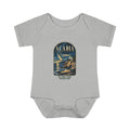Custom Baby Acadia National Park Lighthouse Night Sky Onesie