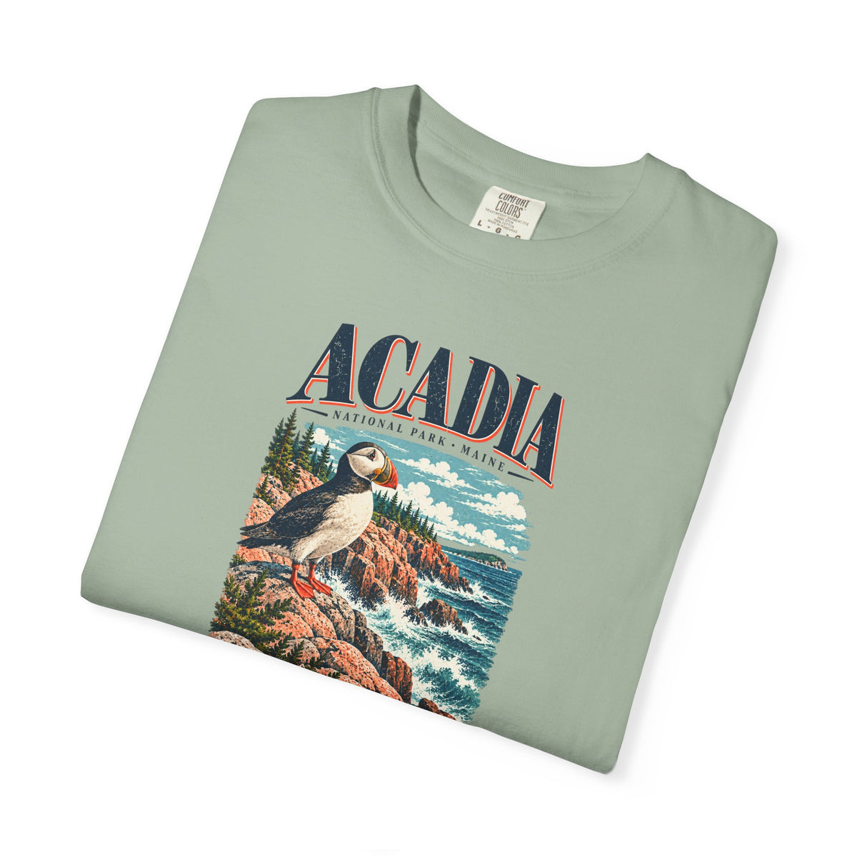 Custom Acadia National Park Puffin Shirt