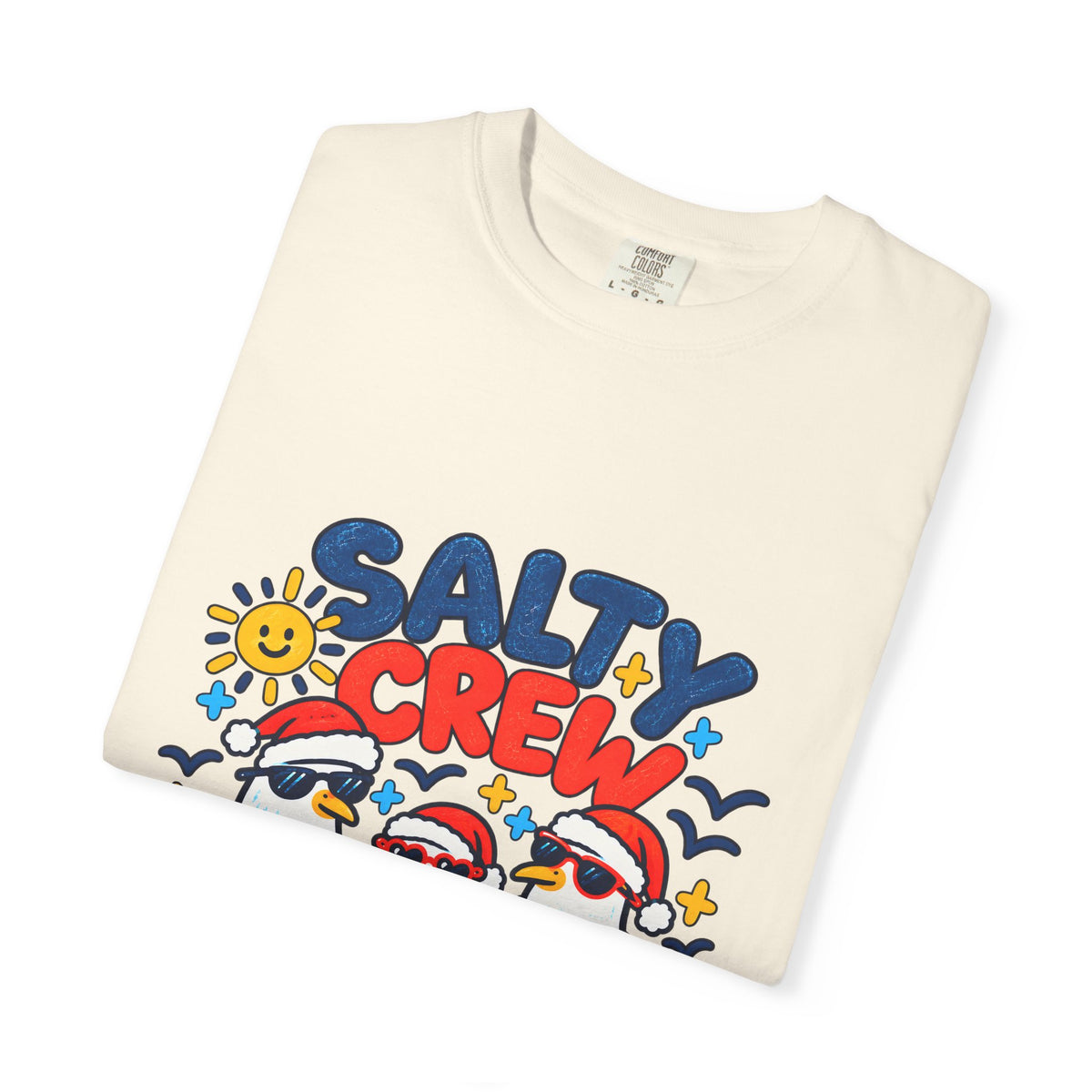 Custom Salty Crew Beach Christmas Shirt