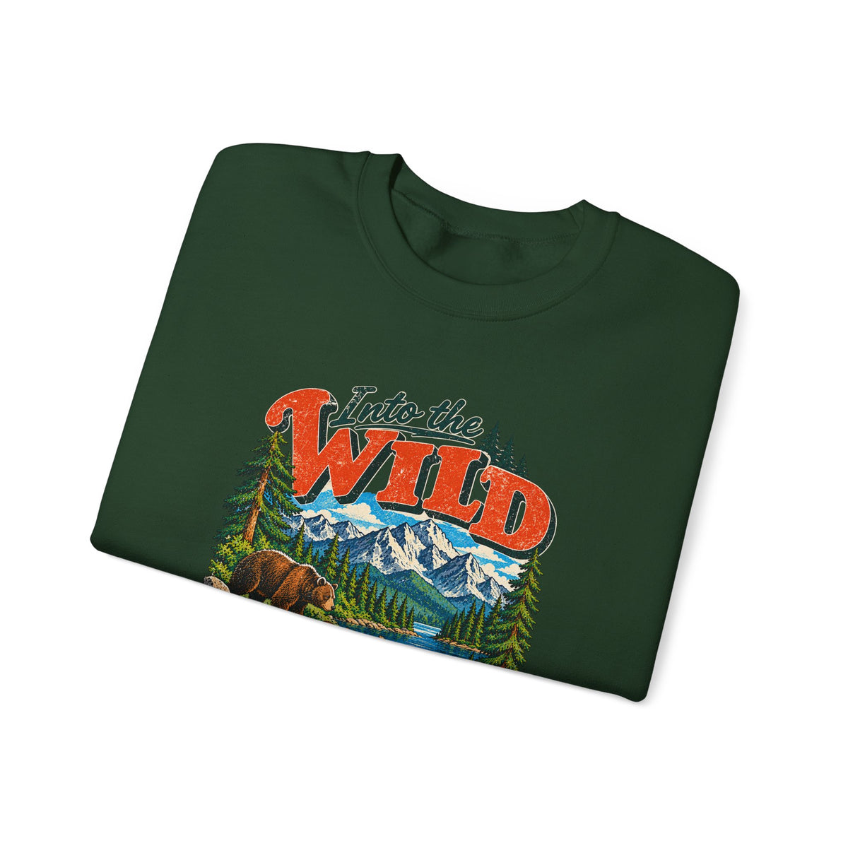Custom Into the Wild Family Hiking Sweatshirt