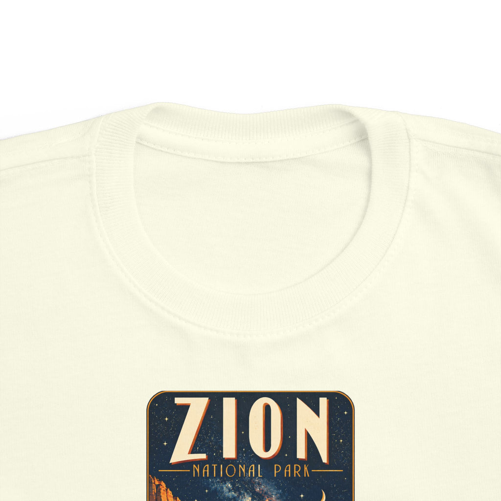 Custom Toddler Zion National Park Night Sky Shirt