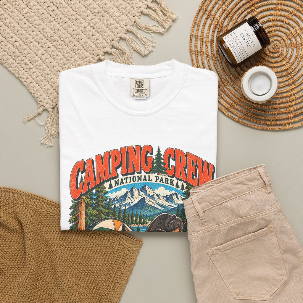 Custom Camping Crew Family Camping Shirt