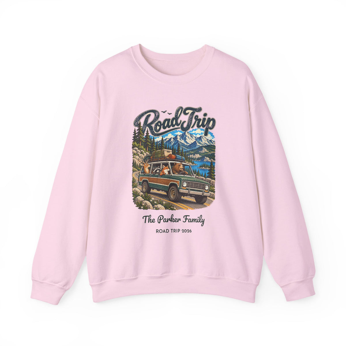 Custom Family Road Trip Sweatshirt