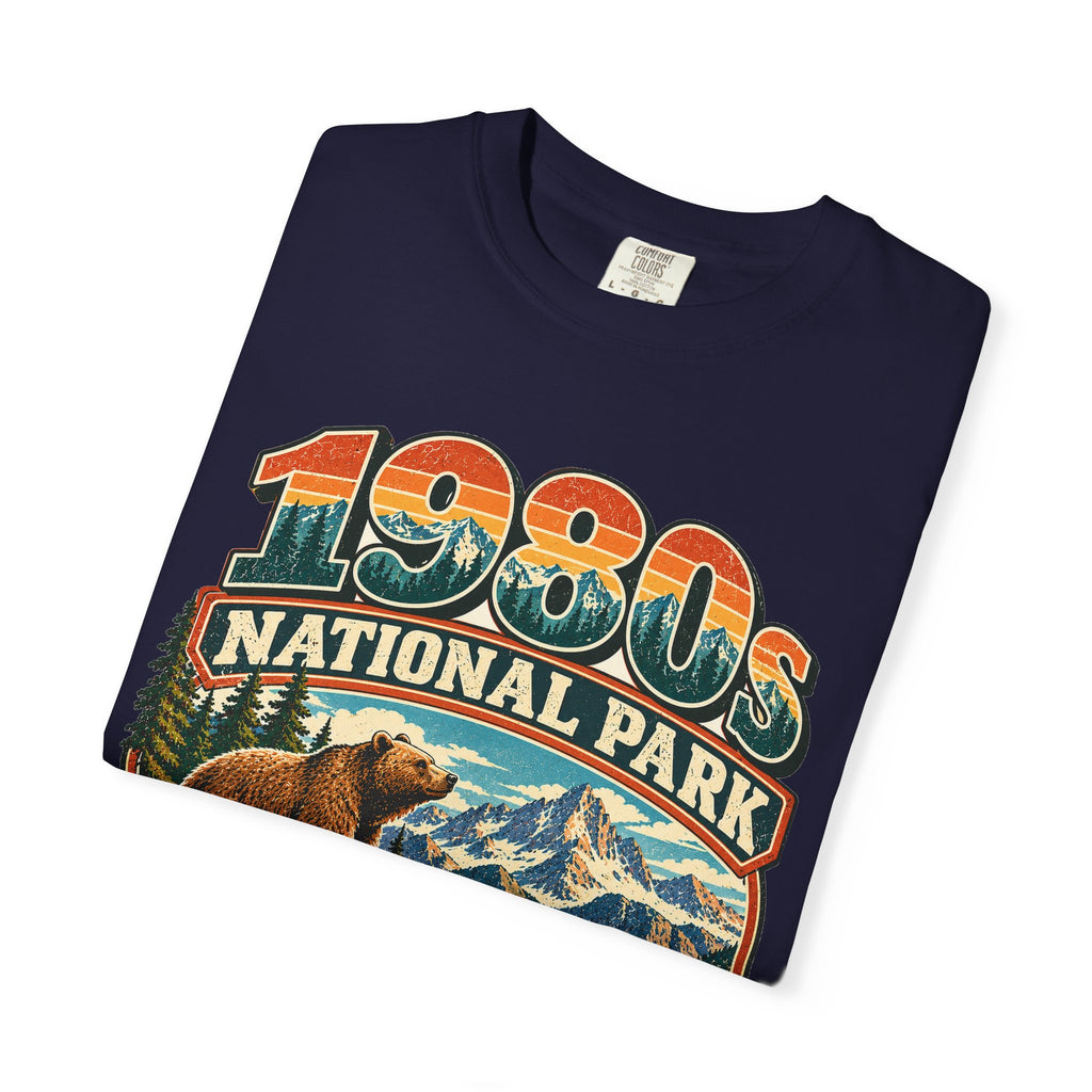 Custom 1980s National Park Family Trip Shirt