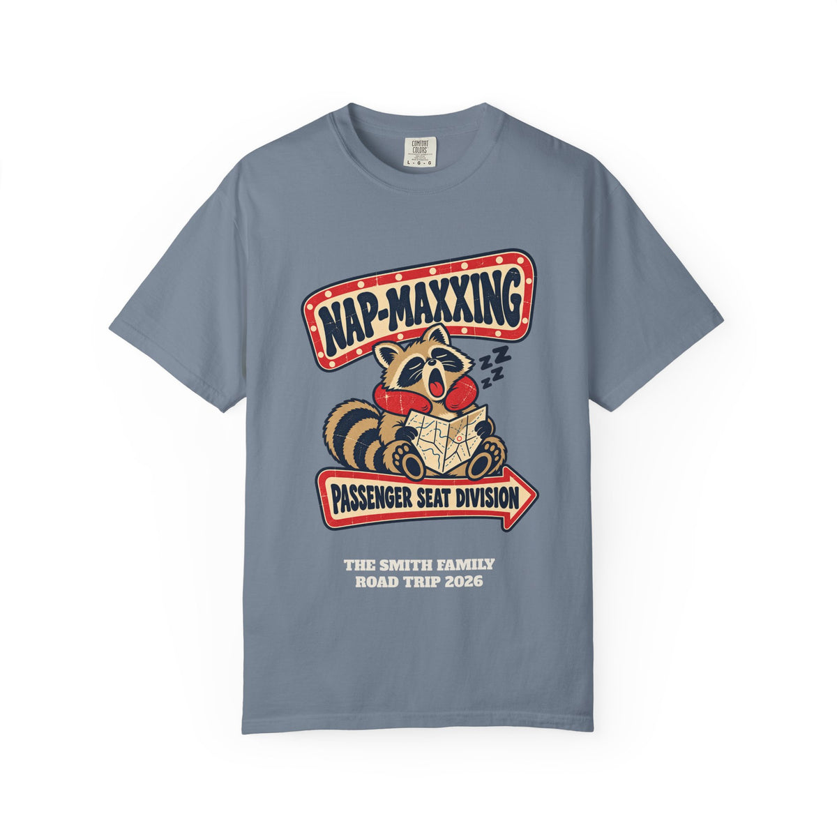 Custom Nap-Maxxing Road Trip Shirt