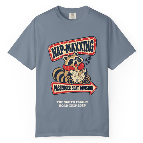 Custom Nap-Maxxing Road Trip Shirt