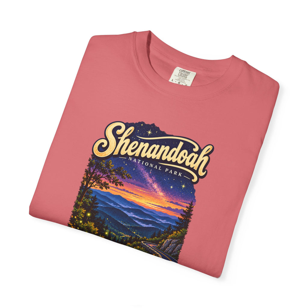 Custom Shenandoah National Park Skyline Drive Night Sky Shirt