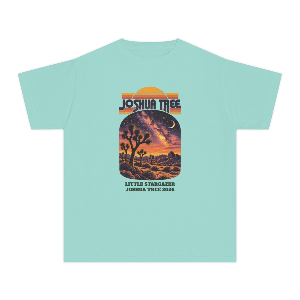 Custom Kids Joshua Tree National Park Night Sky Shirt