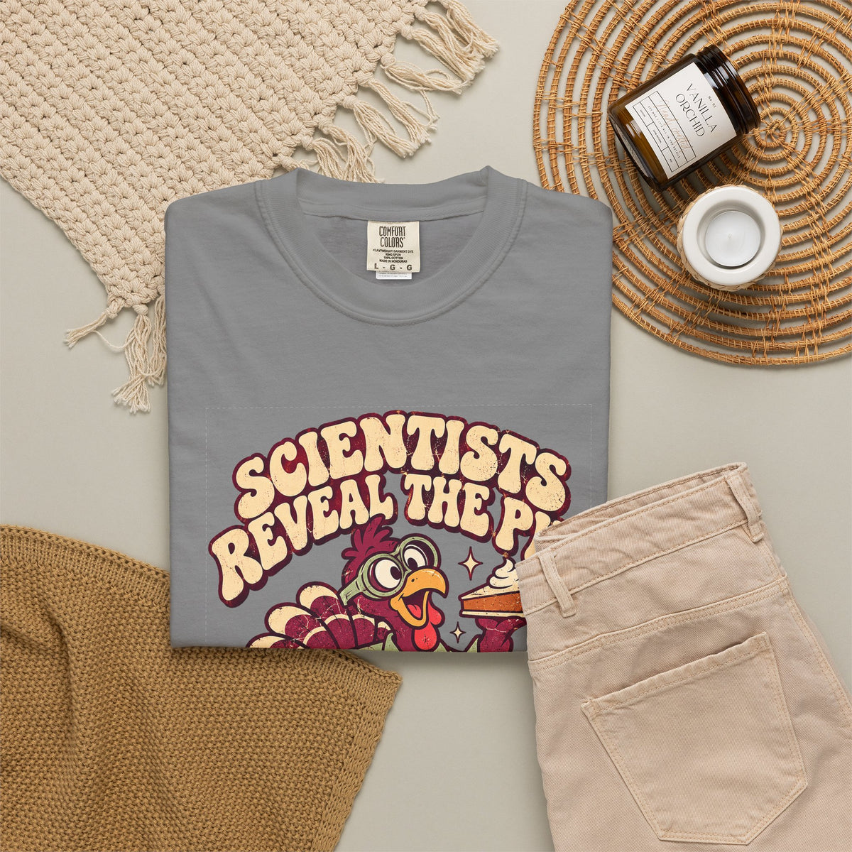 Custom Thanksgiving Pie Research Team Shirt