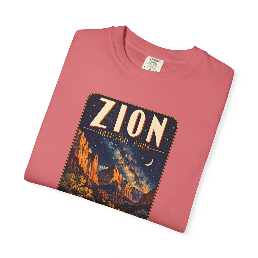 Custom Zion National Park Night Sky Shirt