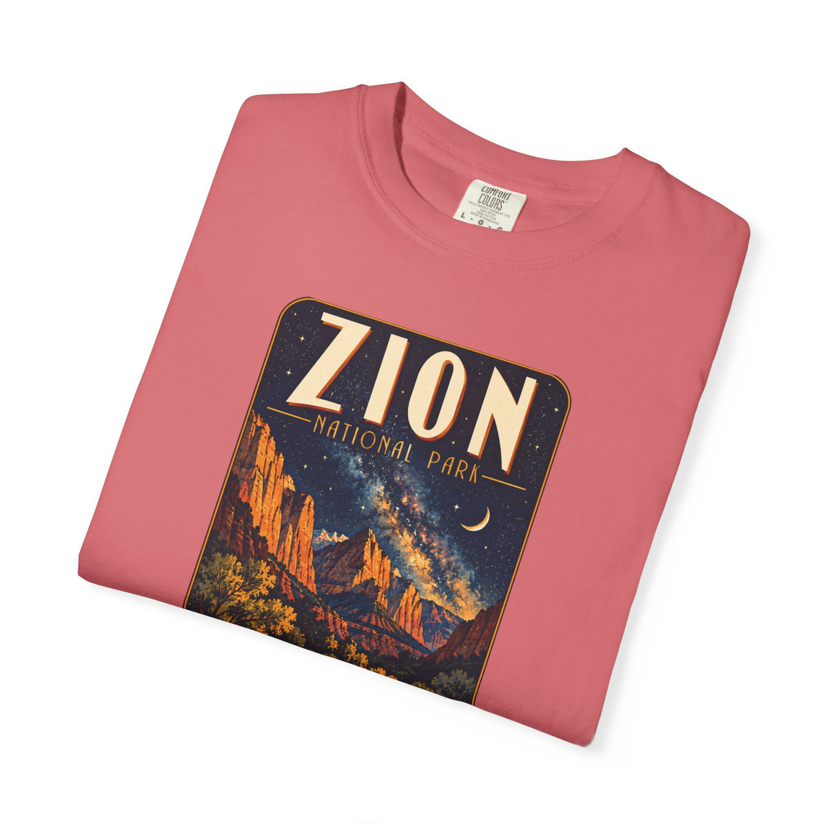 Custom Zion National Park Night Sky Shirt