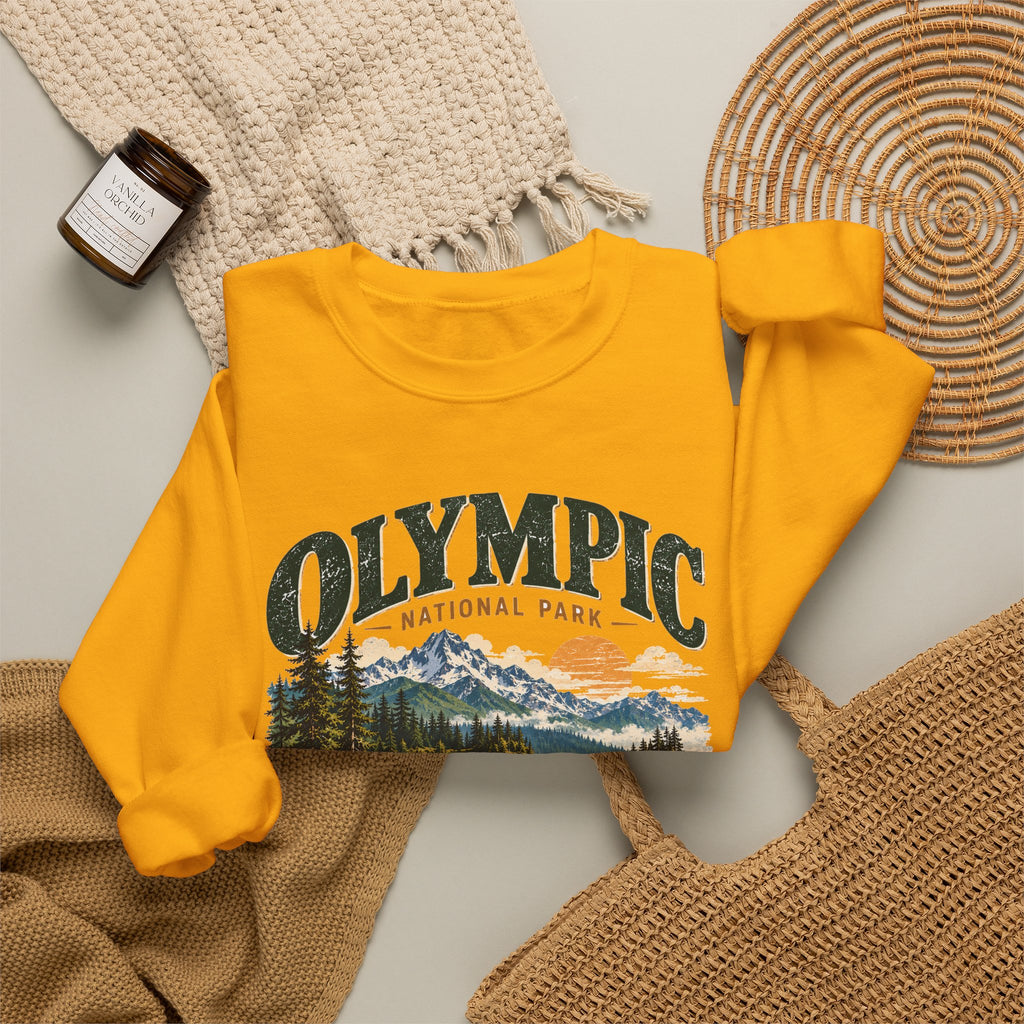 Custom Olympic National Park Family Trip Sweatshirt