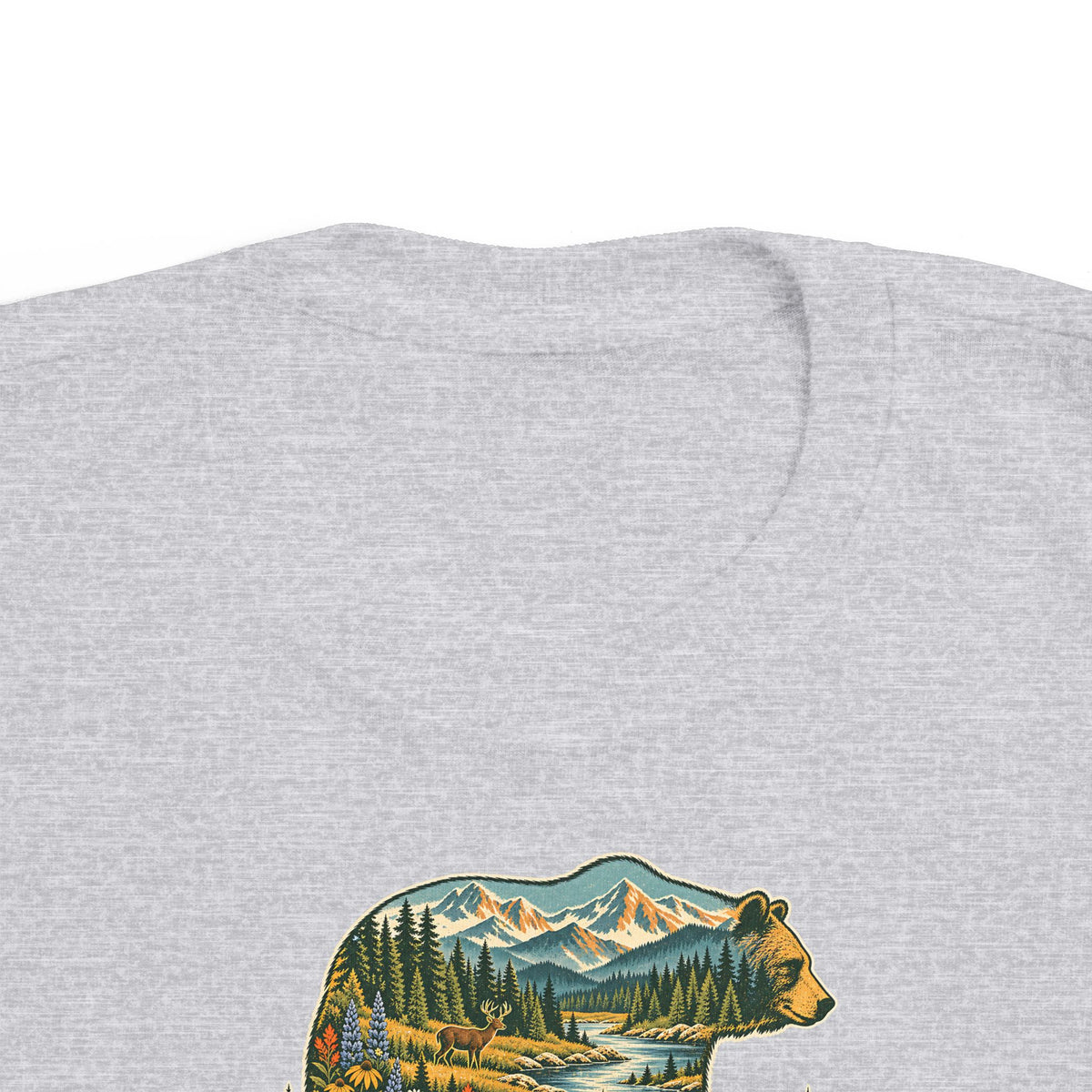 Custom Toddler National Park Bear Tee