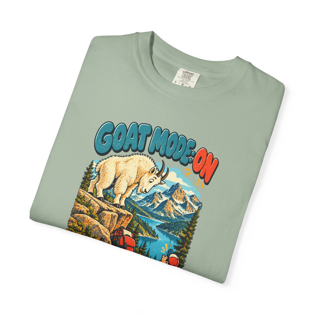 Custom Glacier National Park Funny Goat Mode Shirt