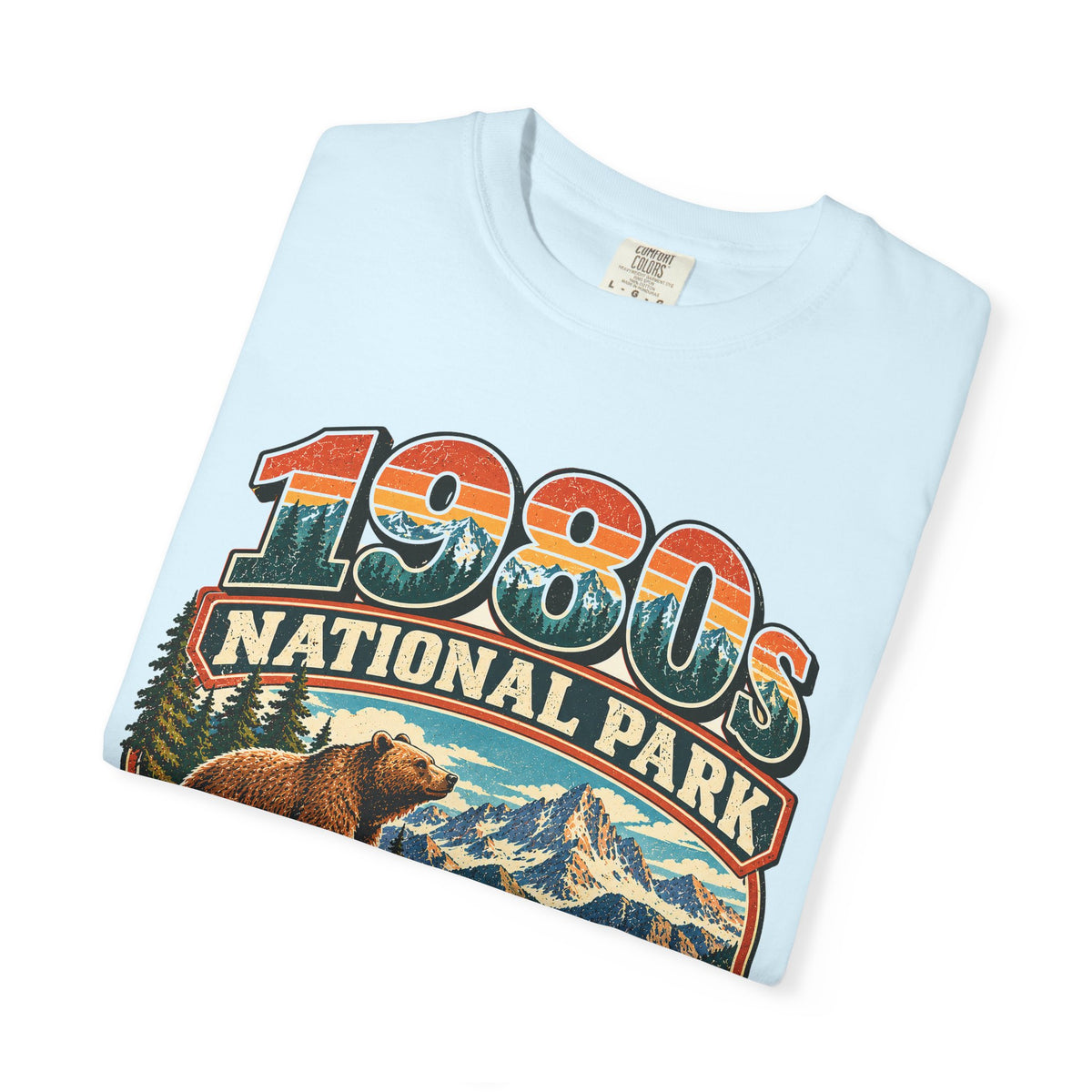 Custom 1980s National Park Family Trip Shirt